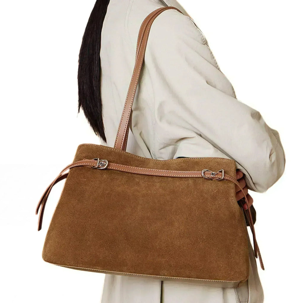 Kork Schultertasche Damen – Nachhaltige Leder Tasche - LyneaAya