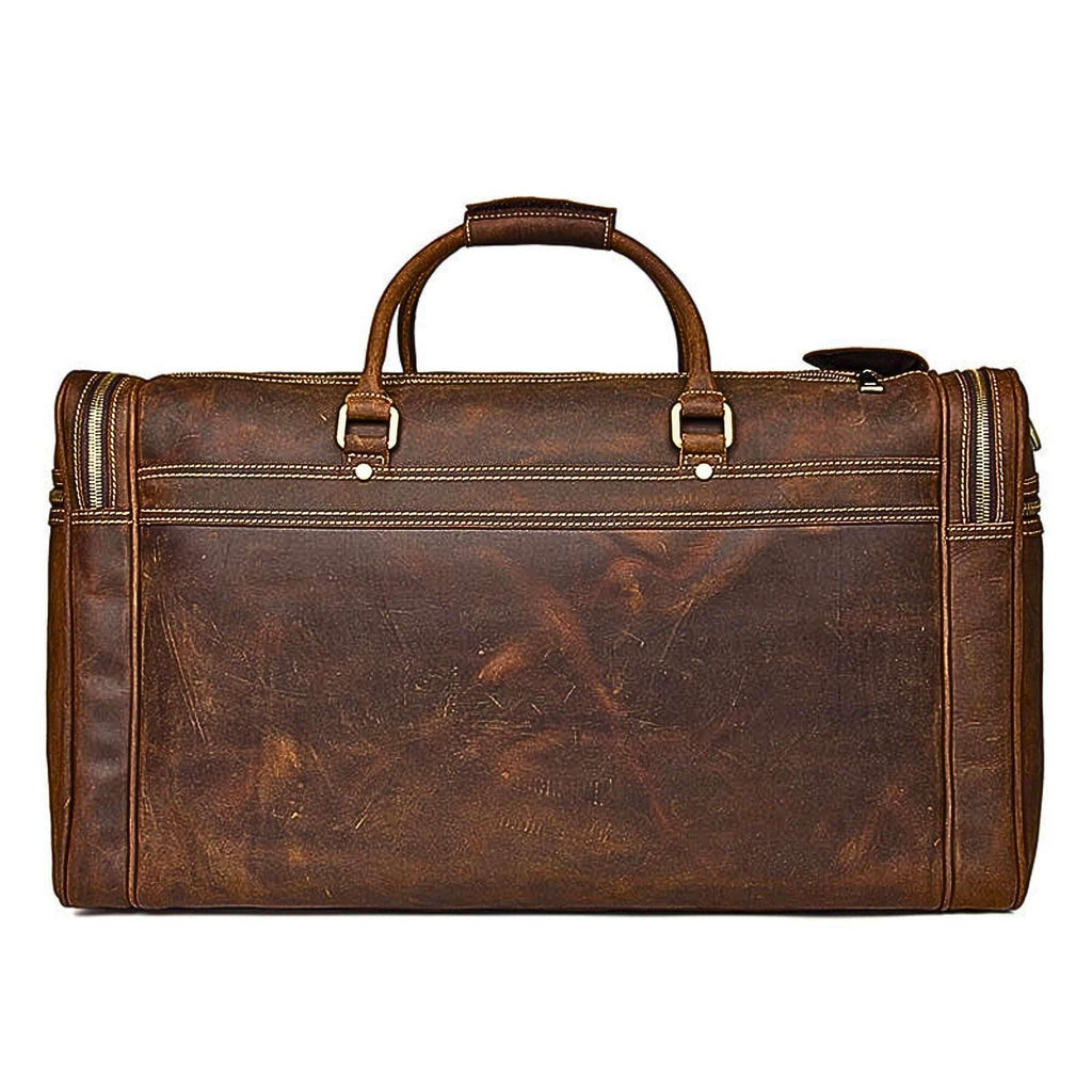 Leder Reisetasche Weekender Vintage | Crazy Horse Leder Duffle Bag - LyneaAya