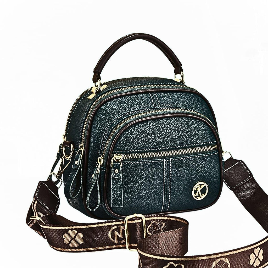 Mini Leder Rucksack Damen - Kompakte Handtasche 22x19x13cm in 5 Farben - LyneaAya