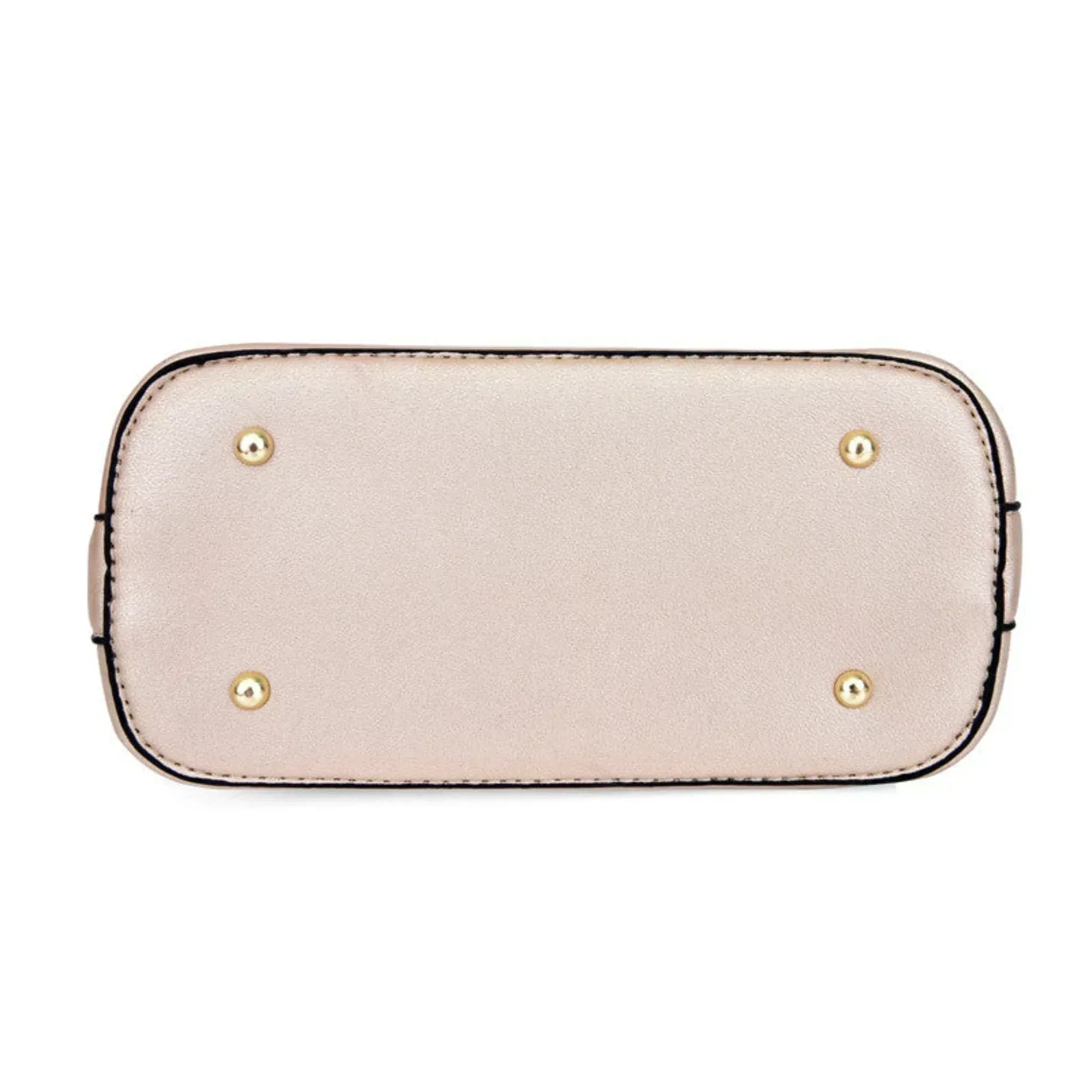 Glitzer Dome Handtasche mit Crossbody-Riemen - LyneaAya