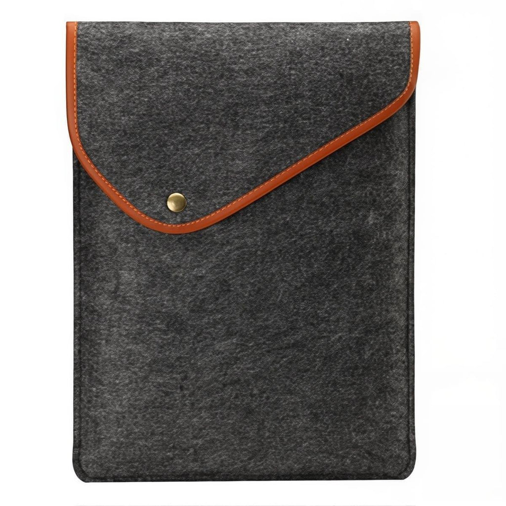 Laptophülle Filz Leder 14-15 Zoll | Notebook-Tasche - LyneaAya