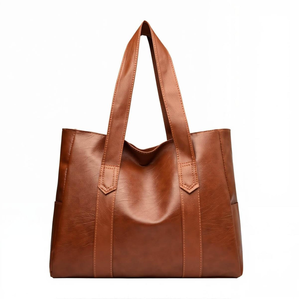 Premium Leder Shopper Tasche - Elegante Handtasche für Damen - LyneaAya