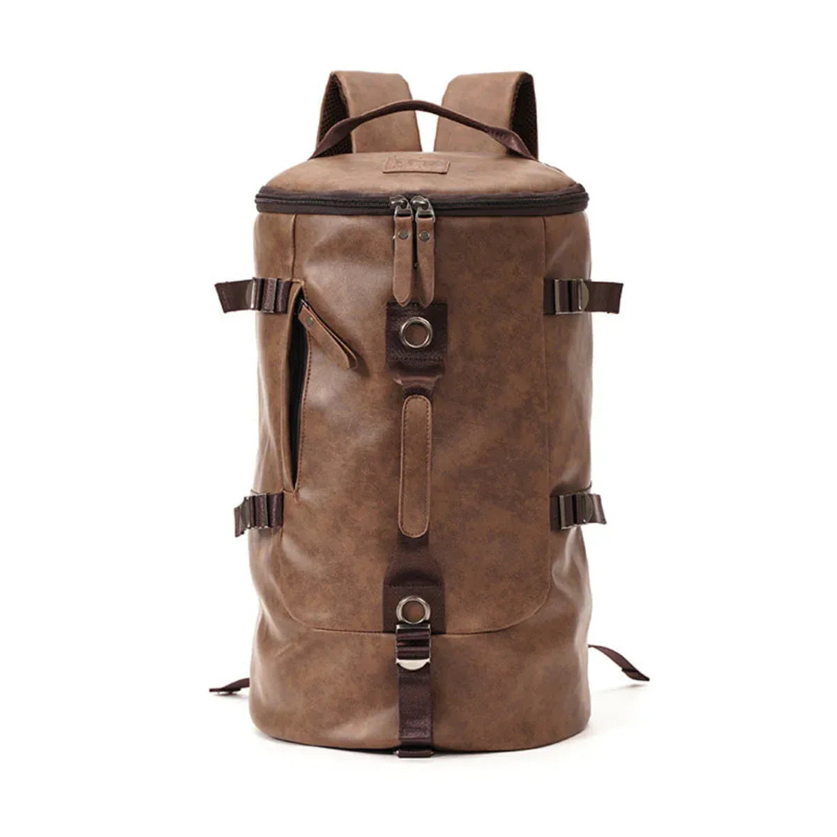 Lederrucksack Braun Vintage - Premium Reiserucksack Herren - LyneaAya