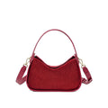 Wildleder Crossbody Bag – Luxus Handtasche - LyneaAya