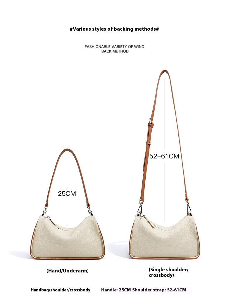 Schultertasche Trageoptionen verstellbarer Riemen 25cm bis 61cm