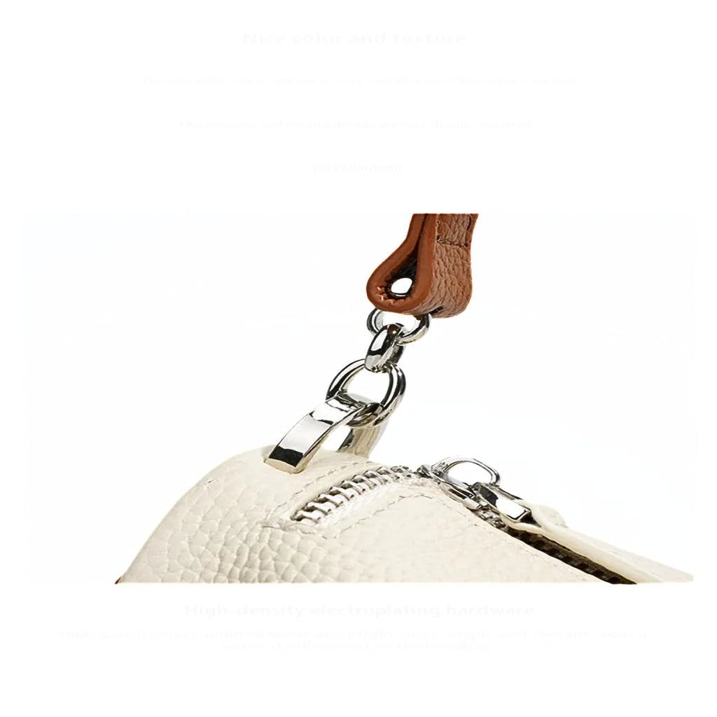 Tasche Detailansicht Reißverschluss und Karabinerhaken